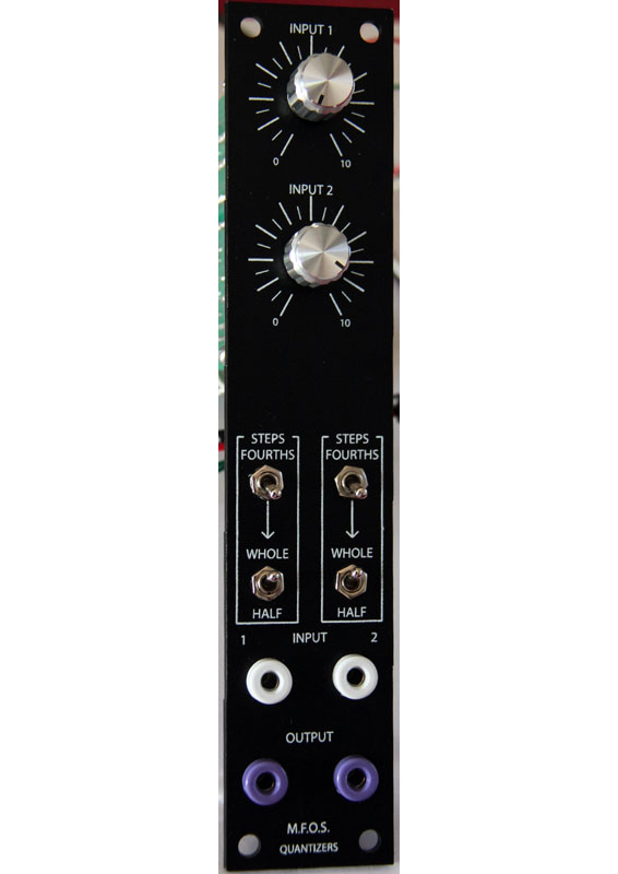 MFOS -  Dual Voltage Quantizer - Front view